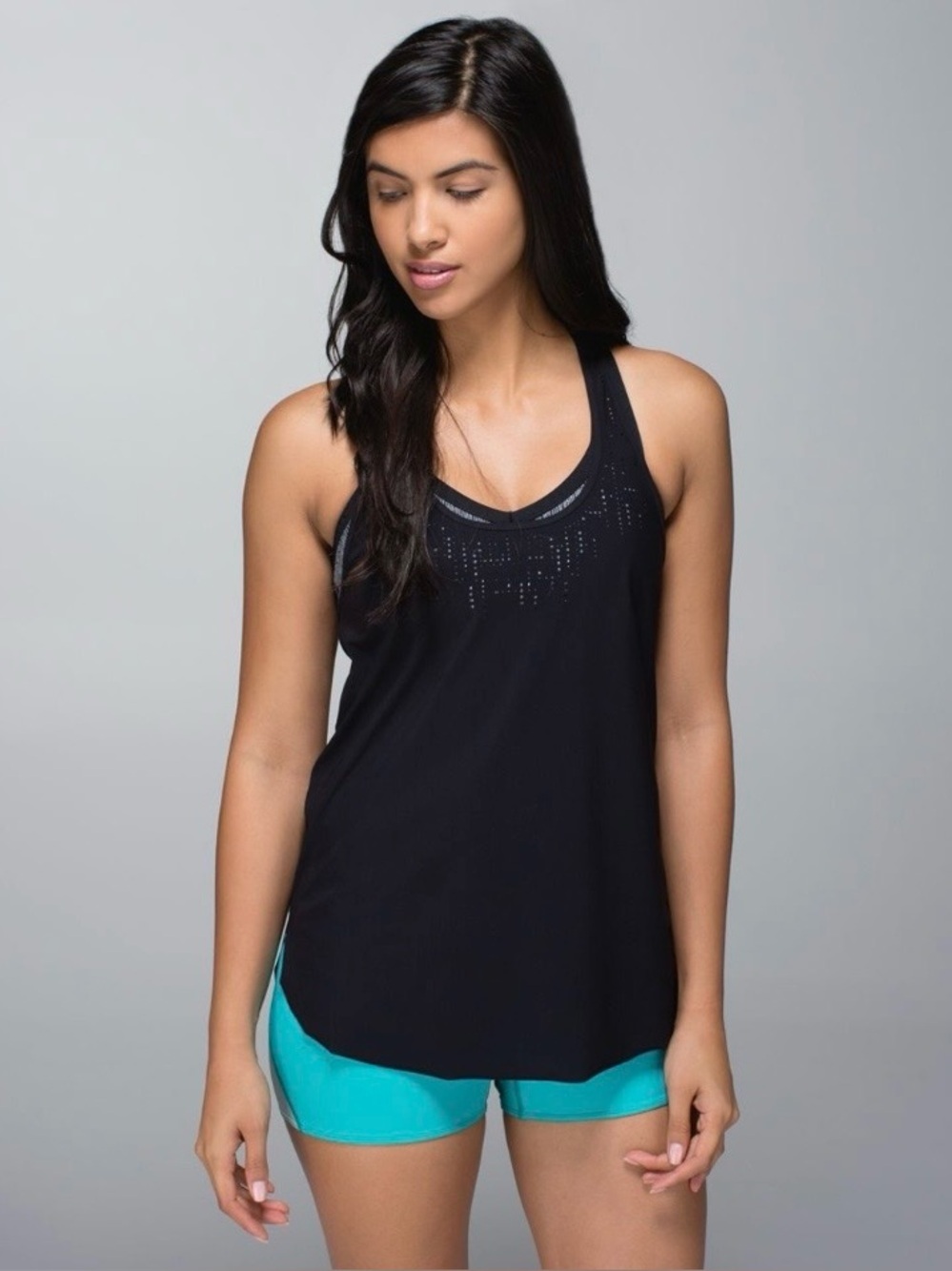 Lululemon Water Bound Singlet, Black, Size 6